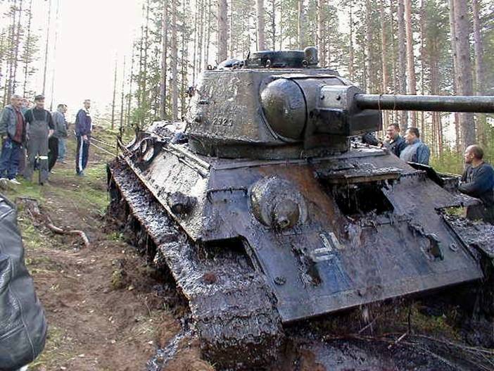 World Wart 2 Tank found in Lake