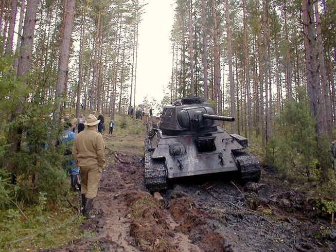 Soviet T34 tank